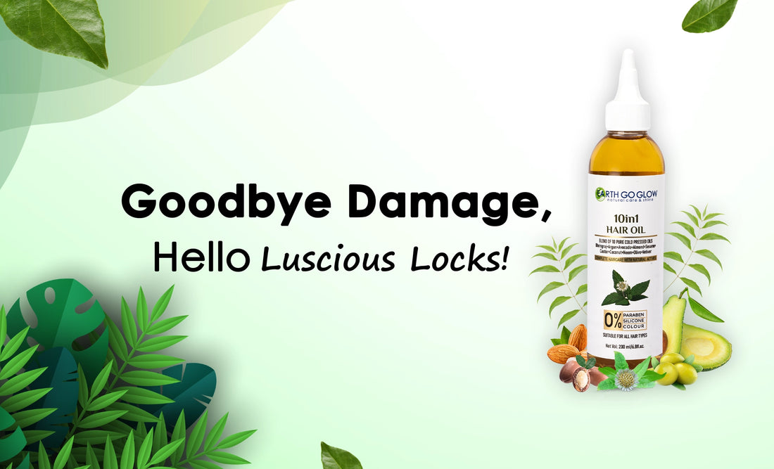 Unlock the Secret to Gorgeous Hair with Our 10-in-1 Hair Oil ✨