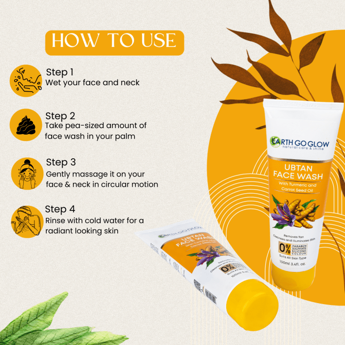 How to use Ubtan Face Wash