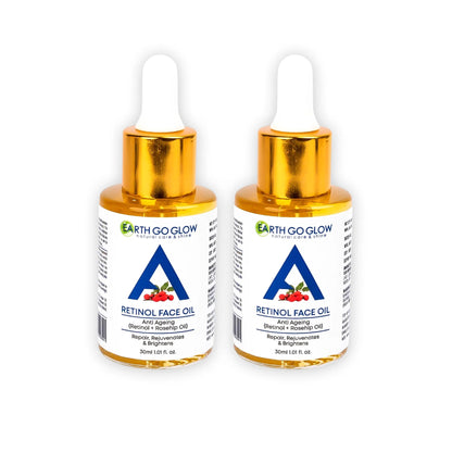 Anti Aging Retinol Face Oil Pack Of 2